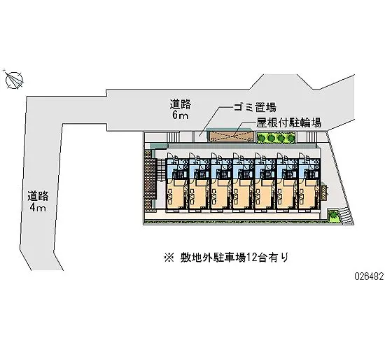 ★手数料０円★柏市みどり台２丁目　月極駐車場（LP）